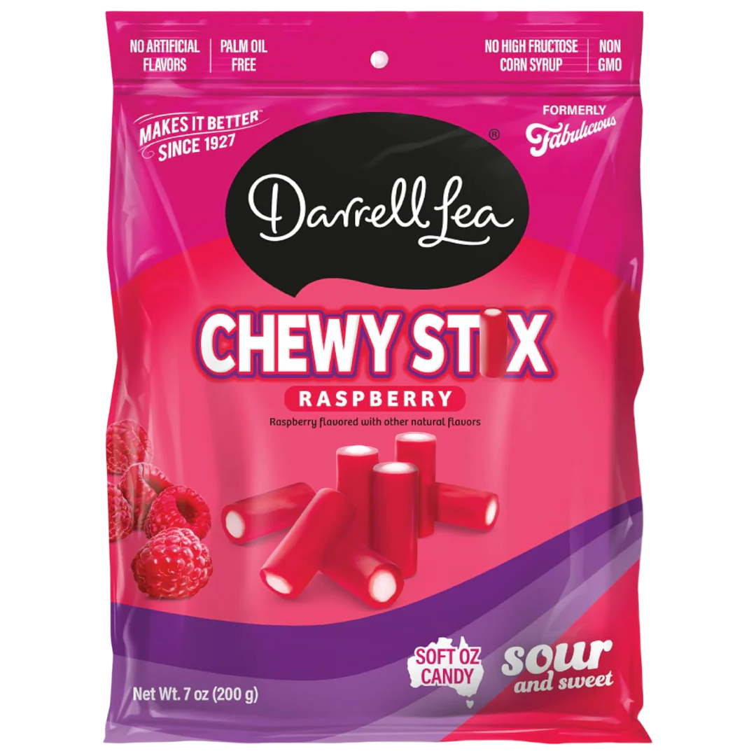 Raspberry Sour Candy Stix