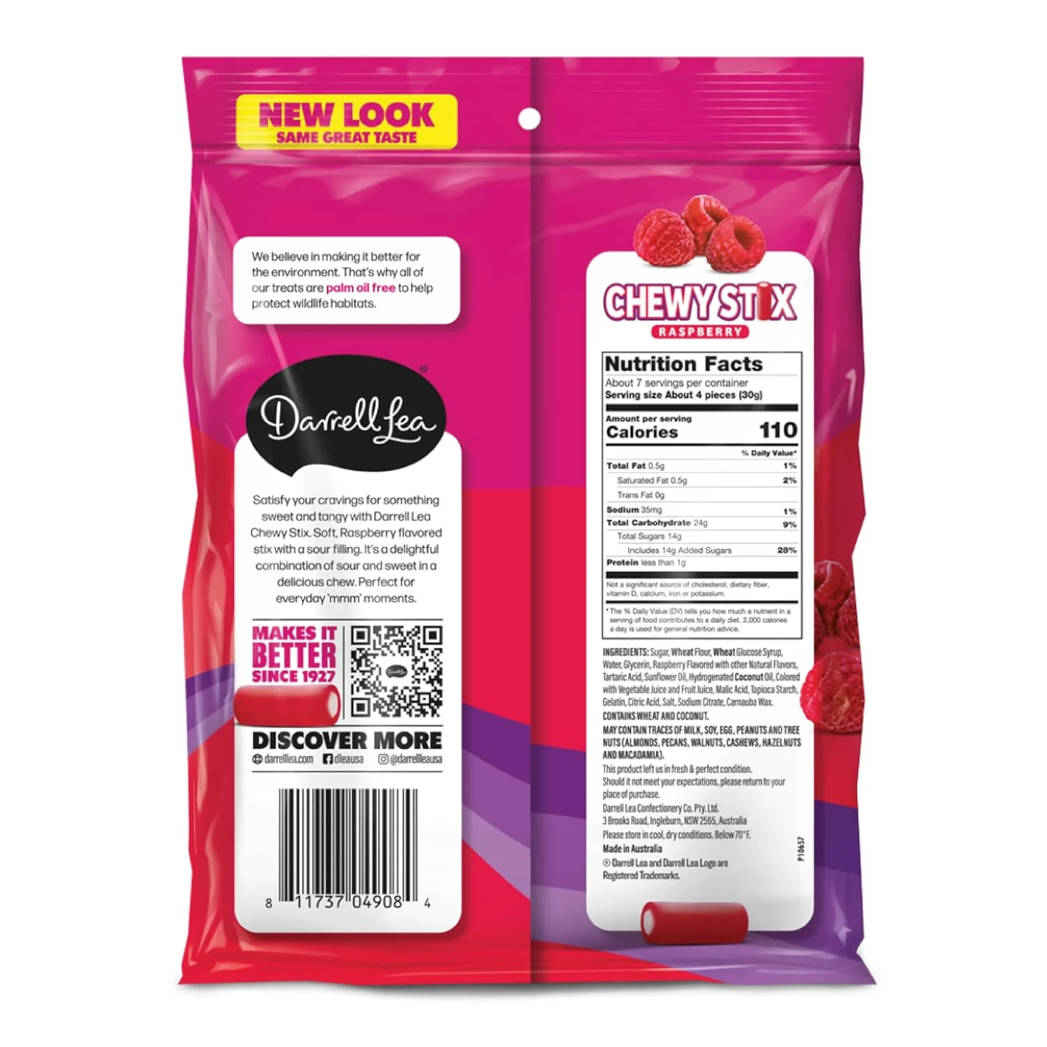 Raspberry Sour Candy Stix - Image 2
