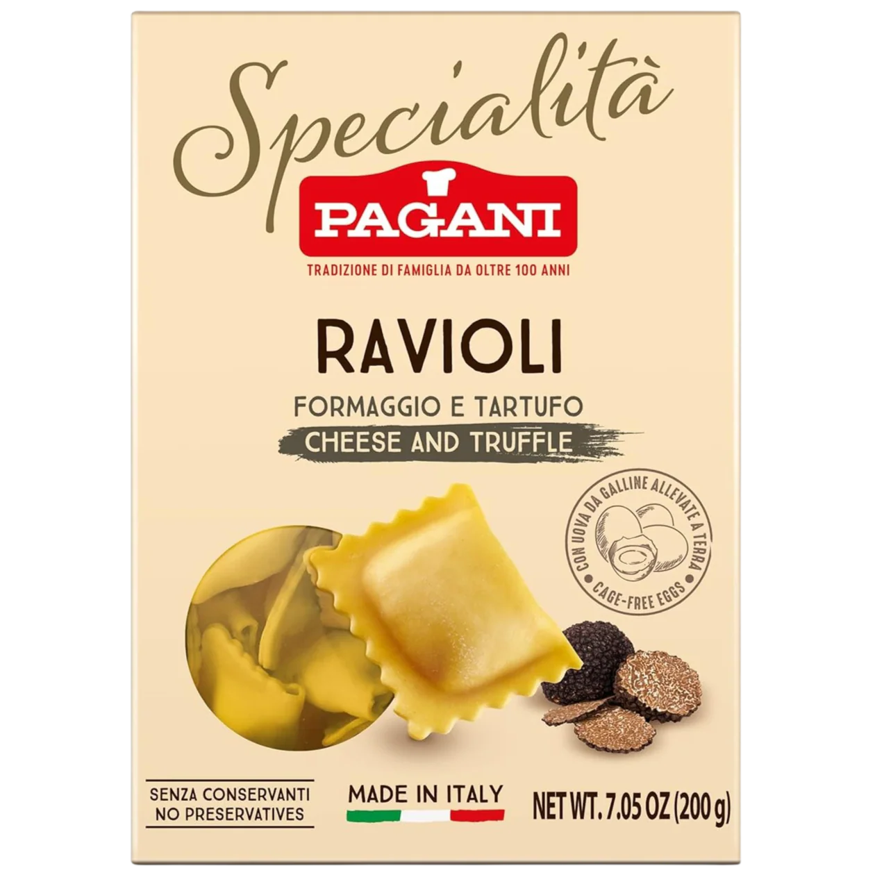 Ravioli with Cheese & Truffle