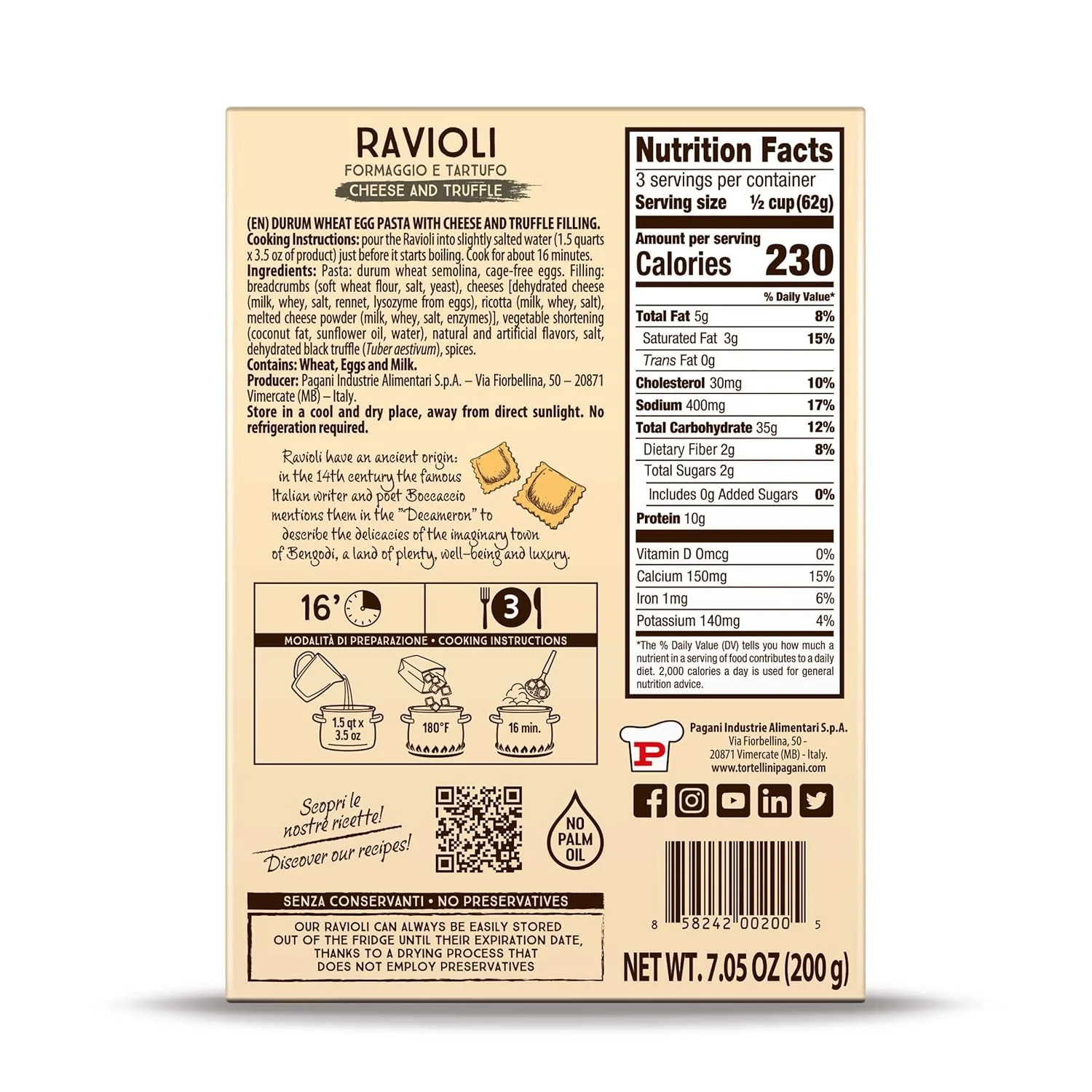 Ravioli with Cheese & Truffle - Image 4