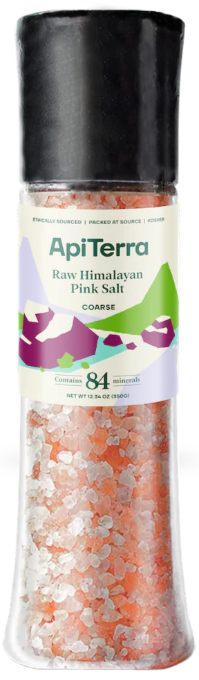 Raw Himalayan Pink Salt Grinder