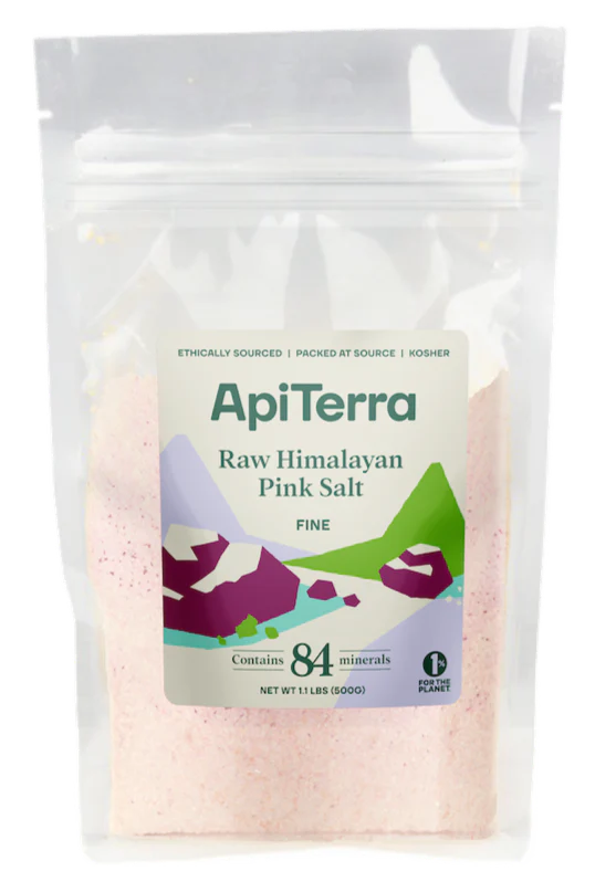 Raw Himalayan Pink Salt Pouch