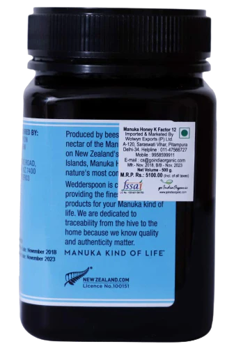 Raw Manuka Honey Kfactor - Image 3