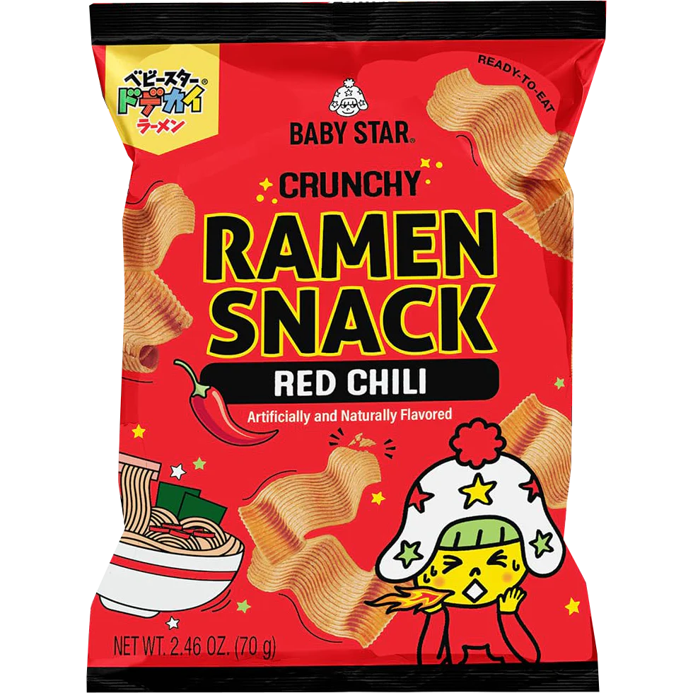 Red Chili Crunchy Ramen Snack