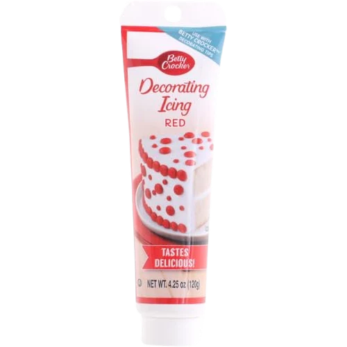 Red Decorating Icing Tube - Image 2