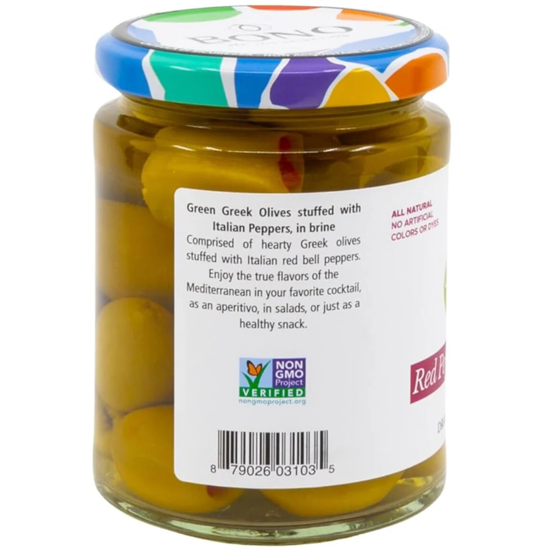 Red Pepper Stuffed Olives - Image 3
