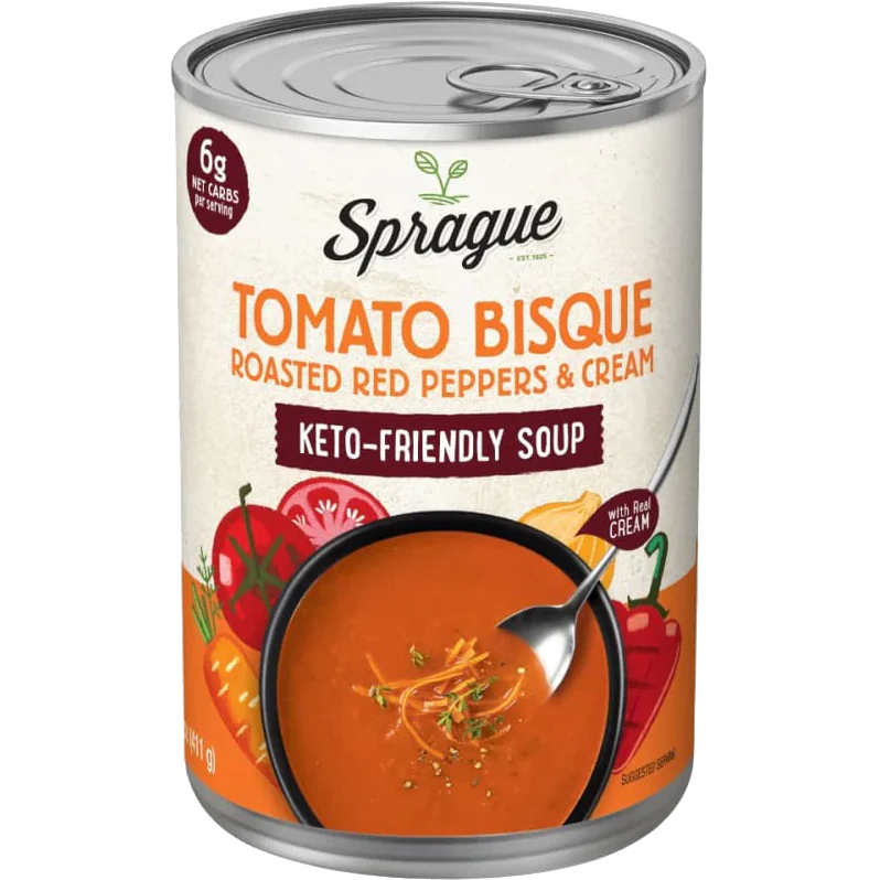 Red Peppers & Cream Tomato Bisque