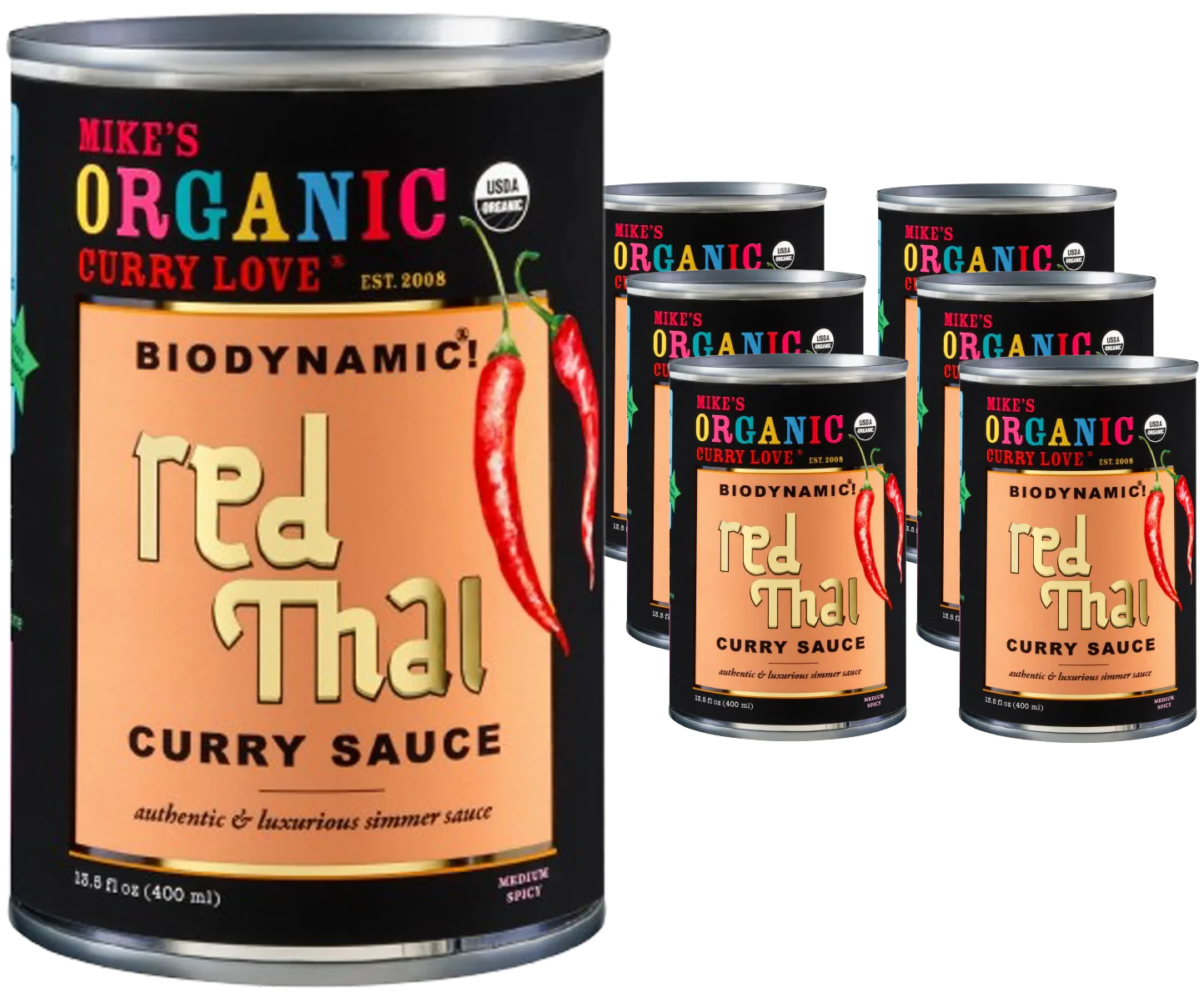 Red Thai Curry Sauce (6 Pack)