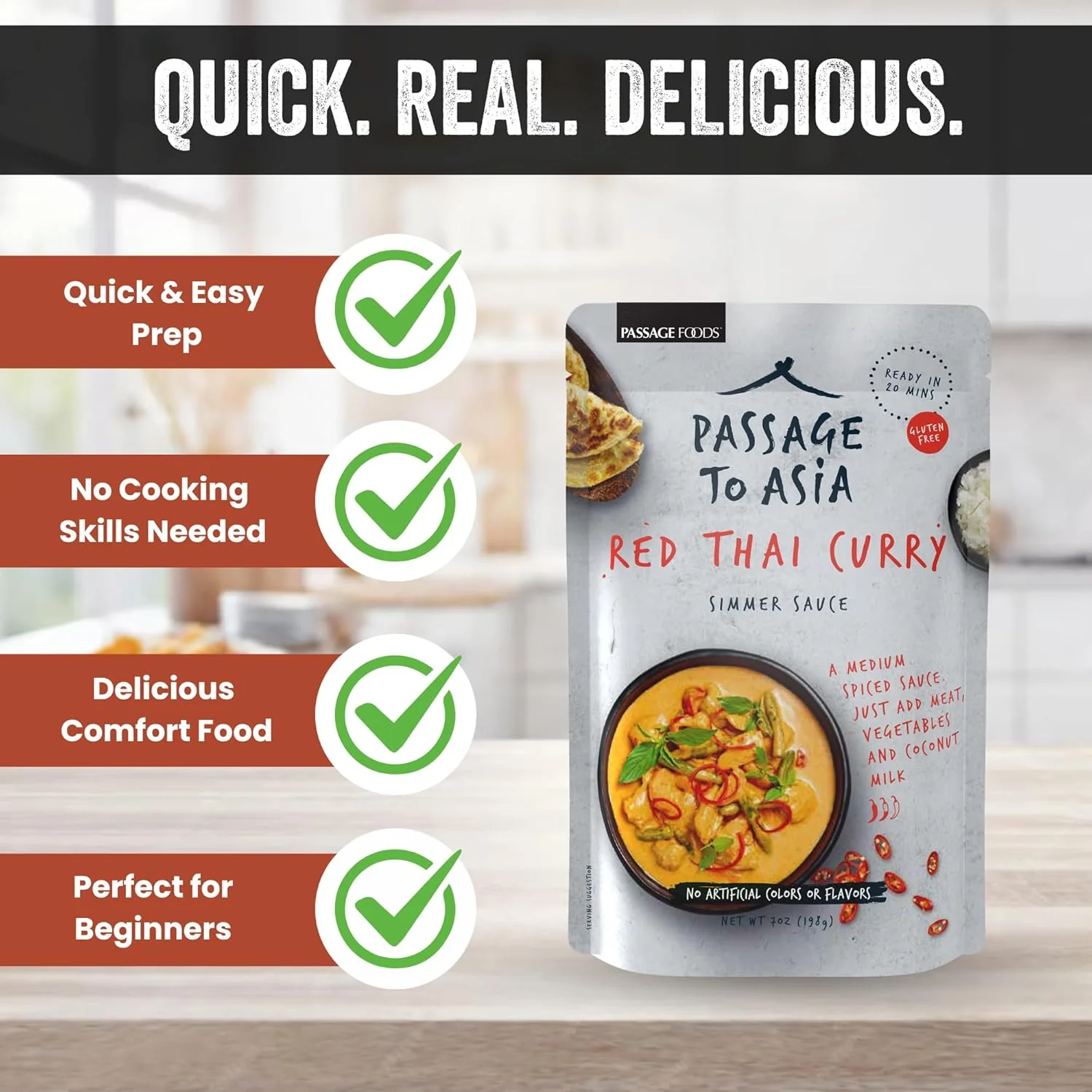 Red Thai Curry Simmer Sauce - Image 3