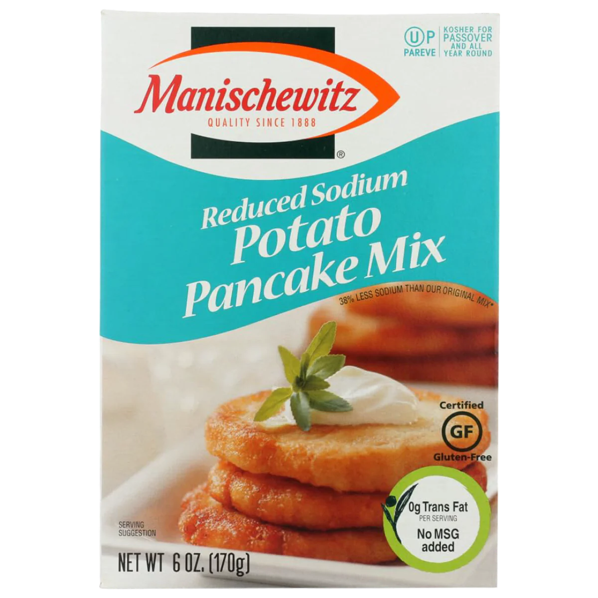 Reduced Sodium Potato Pancake Mix