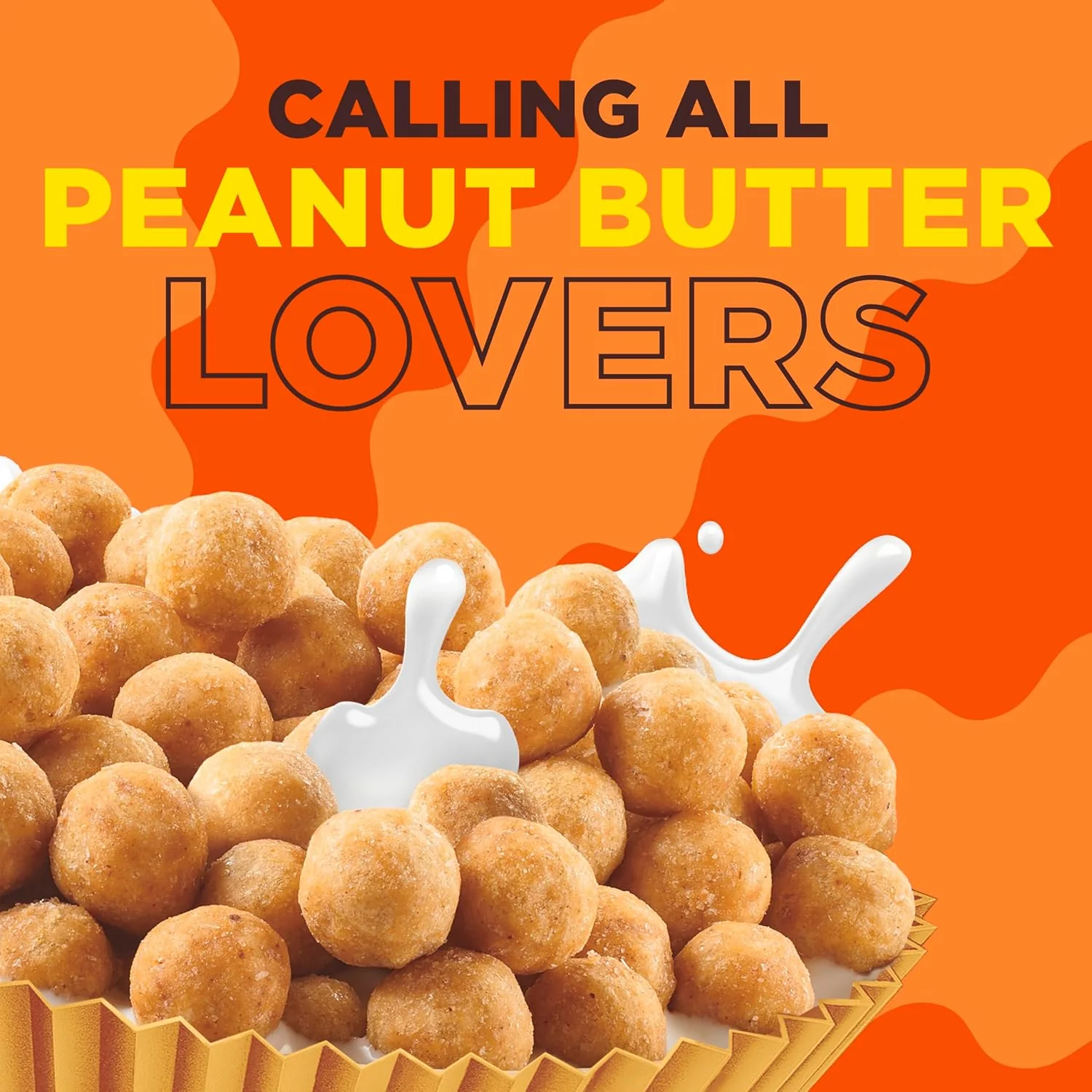 Reeses Puffs Peanut Butter Lovers Cereal Mid Size - Image 2