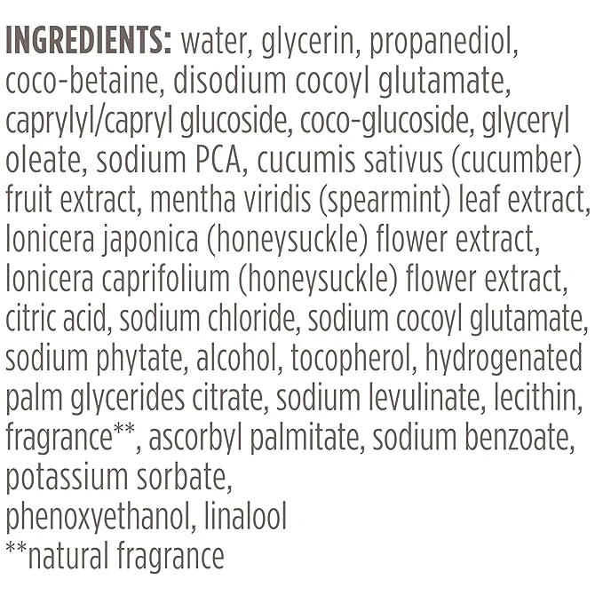Refreshing Foaming Face Cleanser - Cucumber And Mint - Image 4