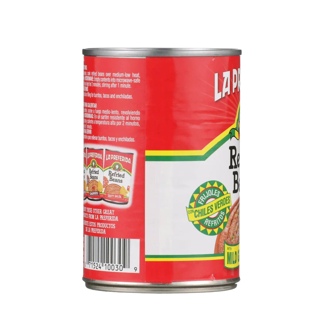 Refried Beans with Mild Green Chiles - Image 2