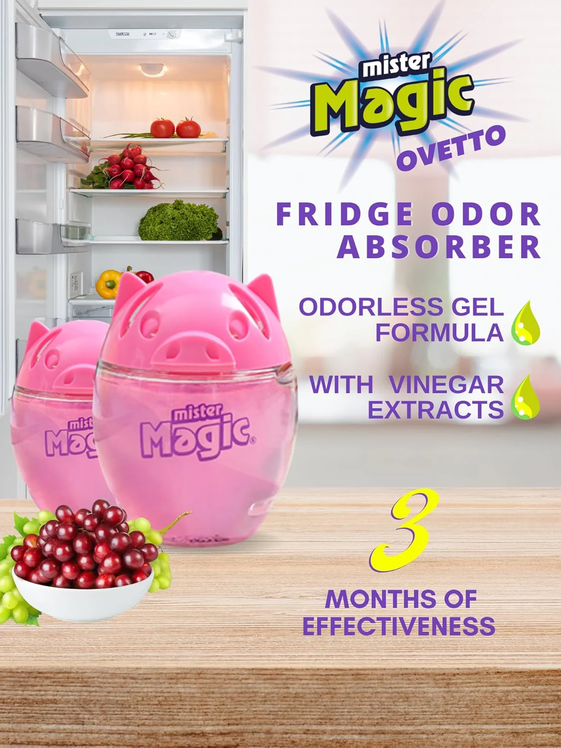 Refrigerator Odor Absorber - Vinegar (2CT) - Image 2