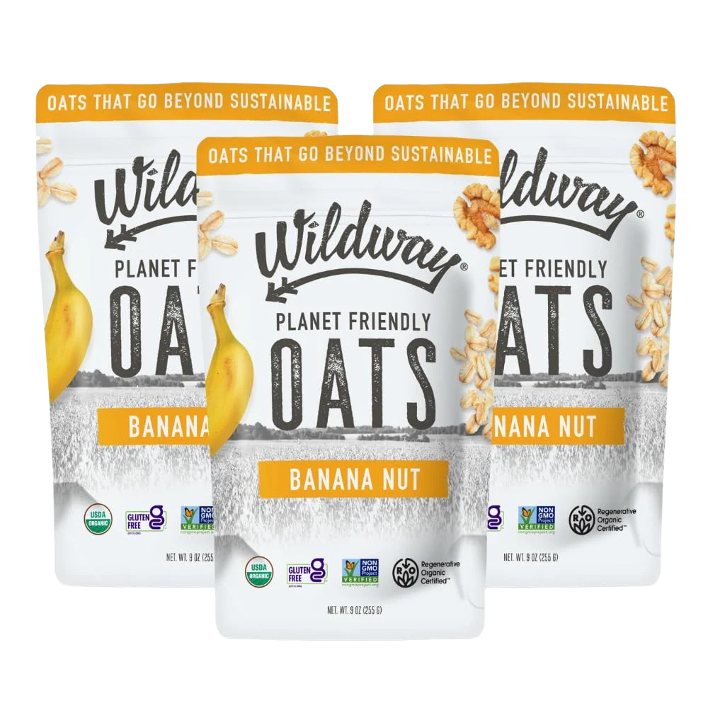 Regenerative Organic Oats Banana Nut (3 Pack)