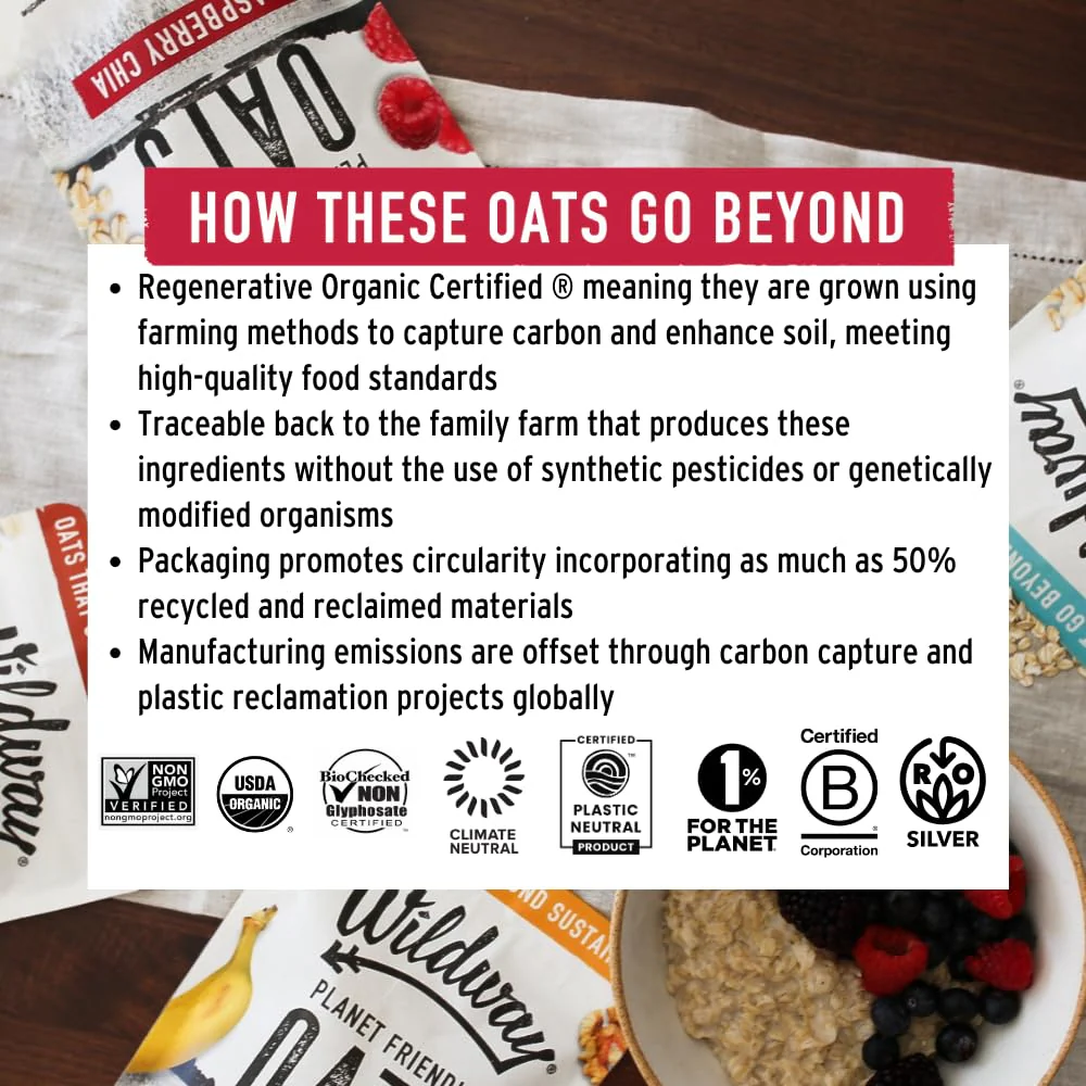 Regenerative Organic Oats Banana Nut (3 Pack) - Image 4