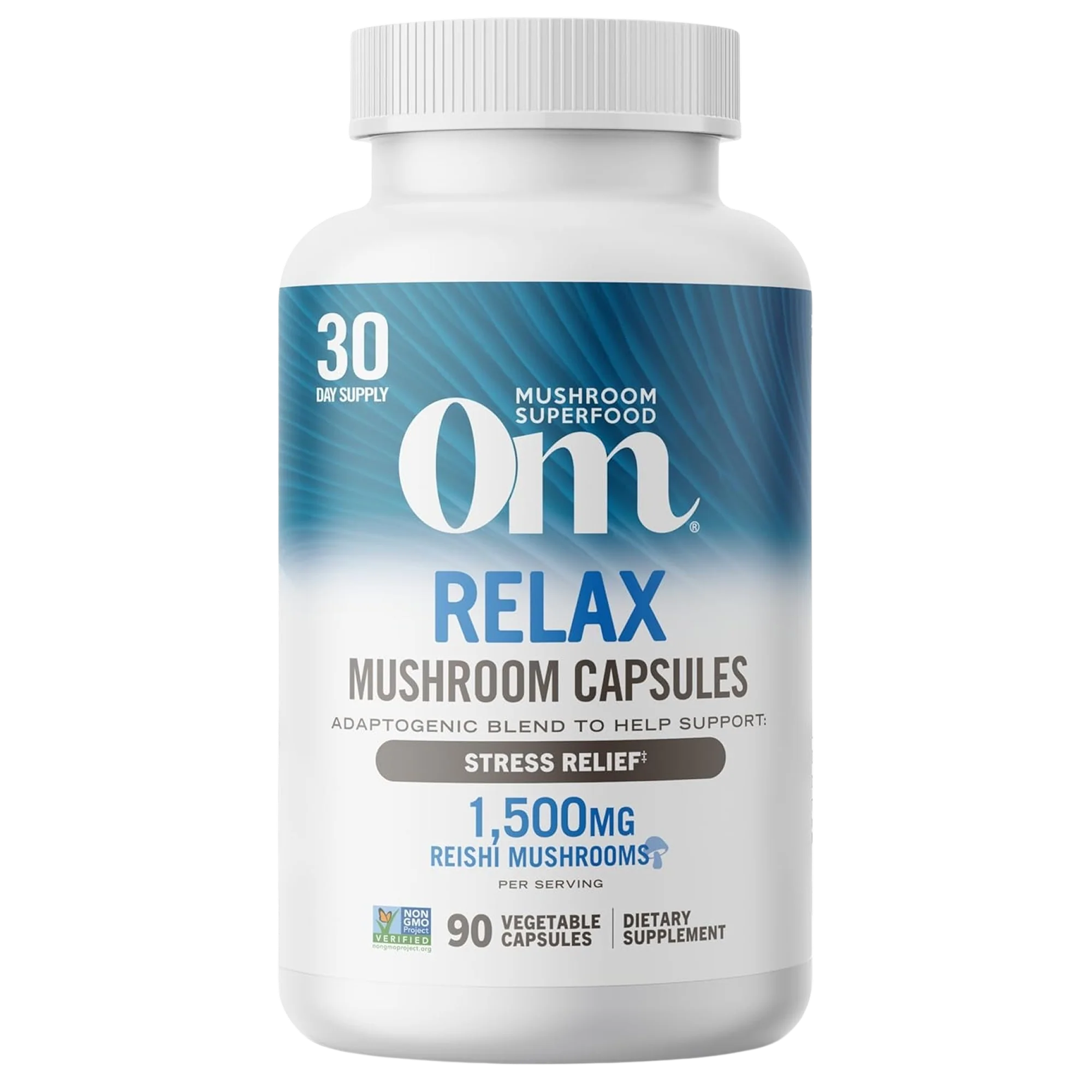 Relax Mushroom Superfood Daily Boost Capsules (90 CT)