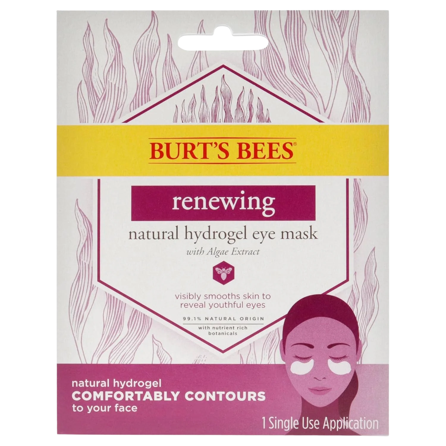 Renewing Natural Hydrogel Eye Mask