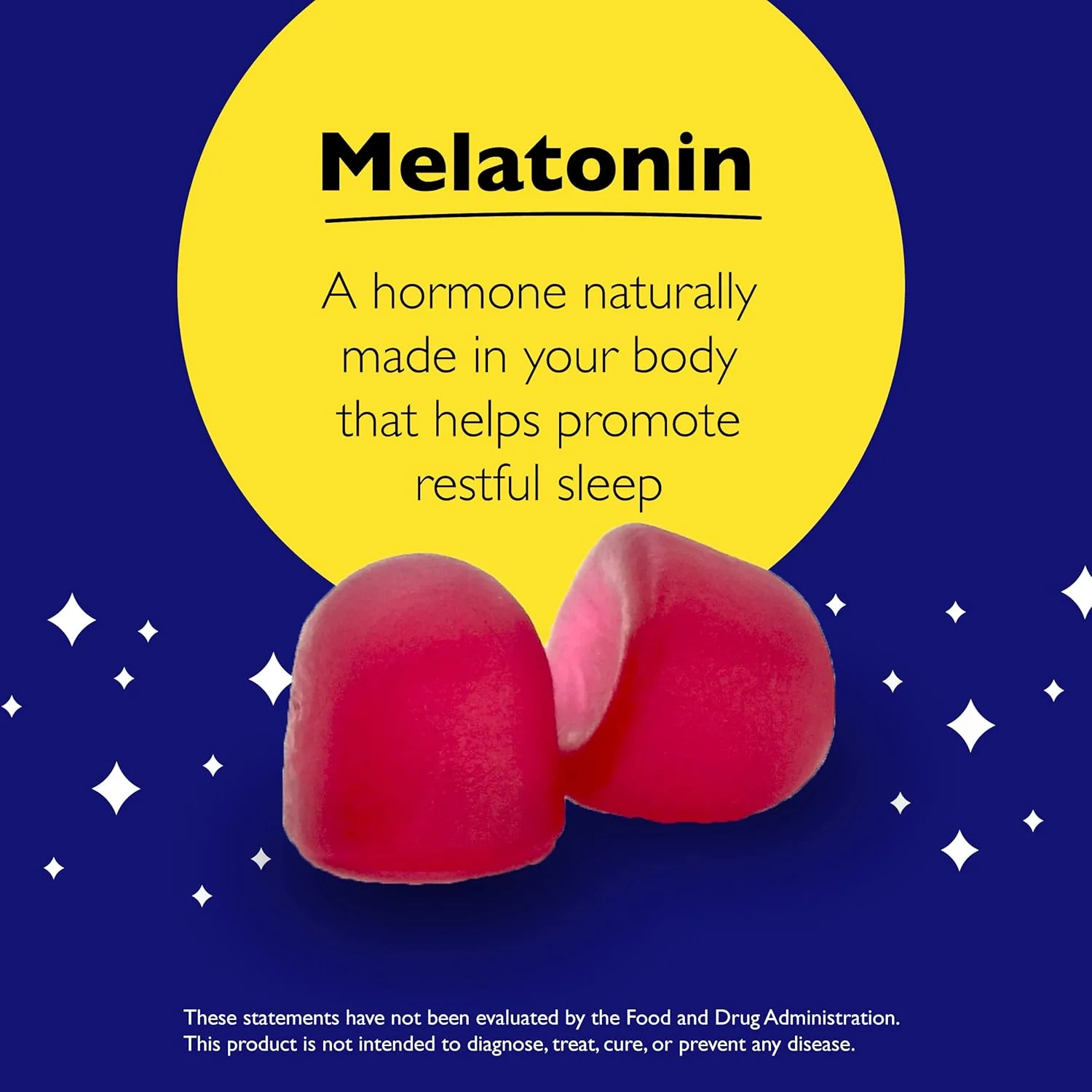 RESCUE PLUS Sleep & Stress Support Gummies, Nighttime with Melatonin - Image 2