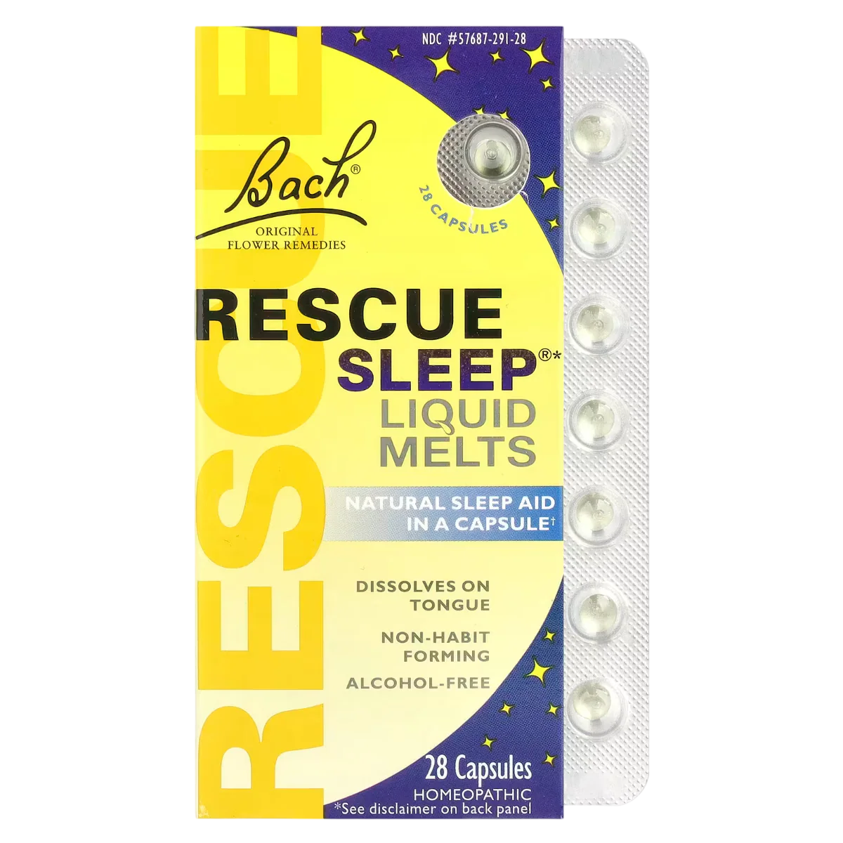Rescue Sleep Liquid Melts (28 CT) - Image 3