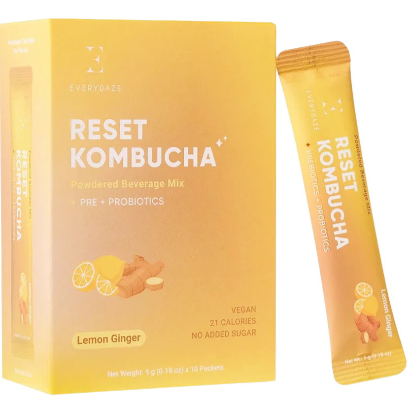 Reset Kombucha - Lemon Ginger (10 CT)
