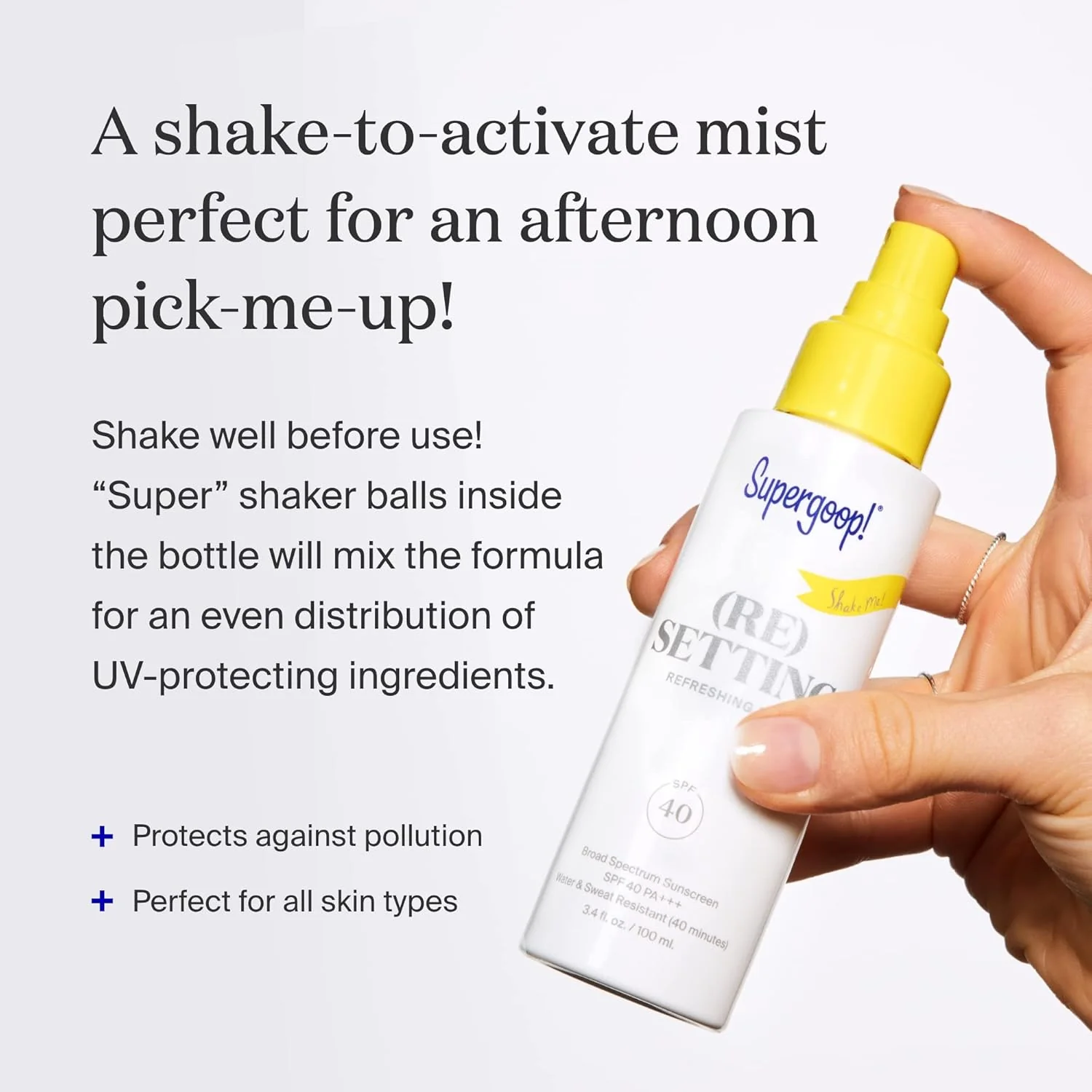 (Re)Setting Refreshing Mist SPF 40 PA+++ Facial Mist - Image 3