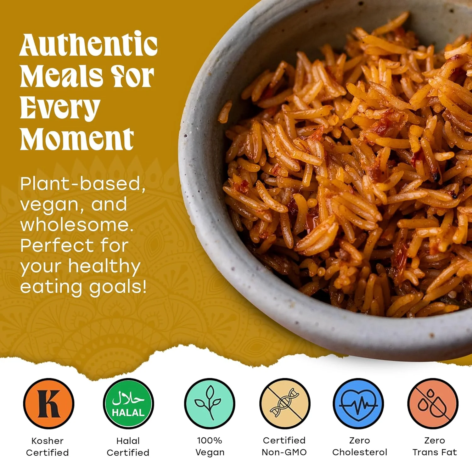 Restaurant Style Bombay Biryani Rice (6 Pack) - Image 5