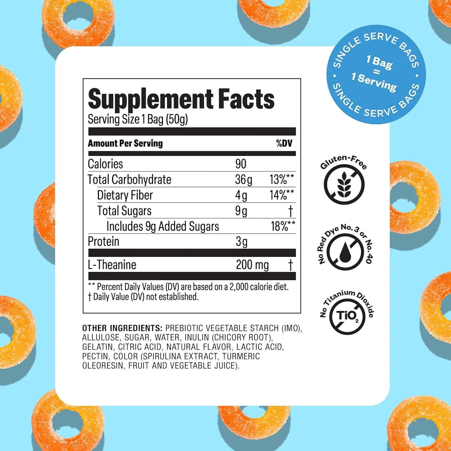Restfull Rings Juicy Peach Gummies - Image 5