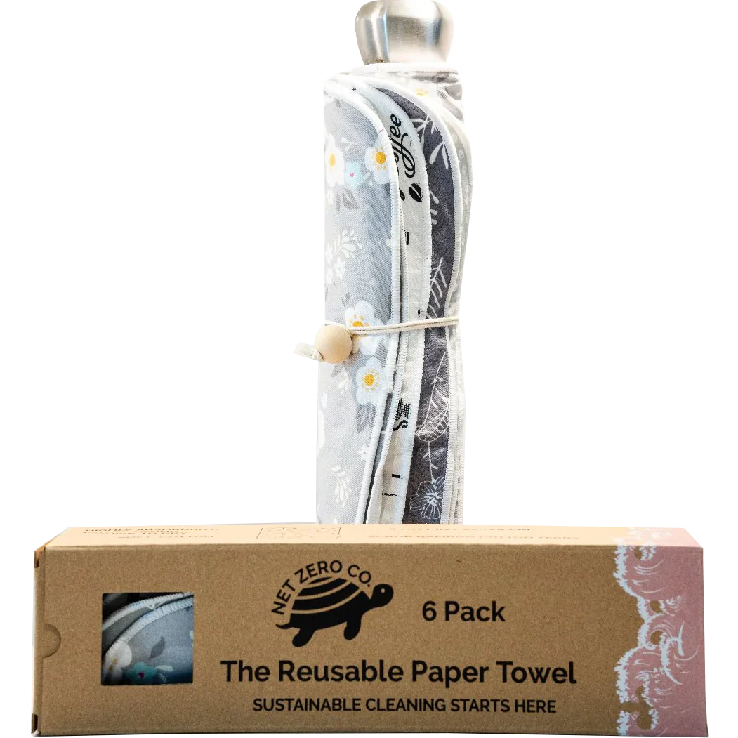 Reusable Kitchen Towels - 6 Pack of Wintertime