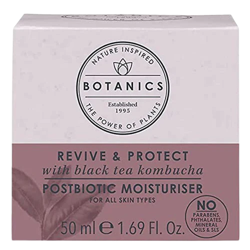 Revive & Protect with Black Tea Kombucha Postbiotic Moisturizer