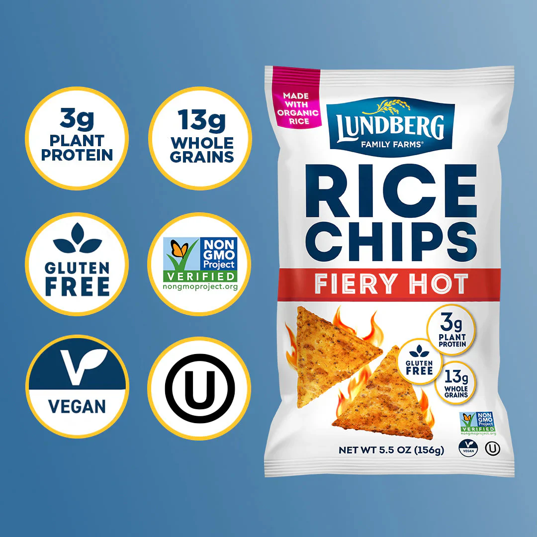 Rice Chips Fiery Hot - Image 2