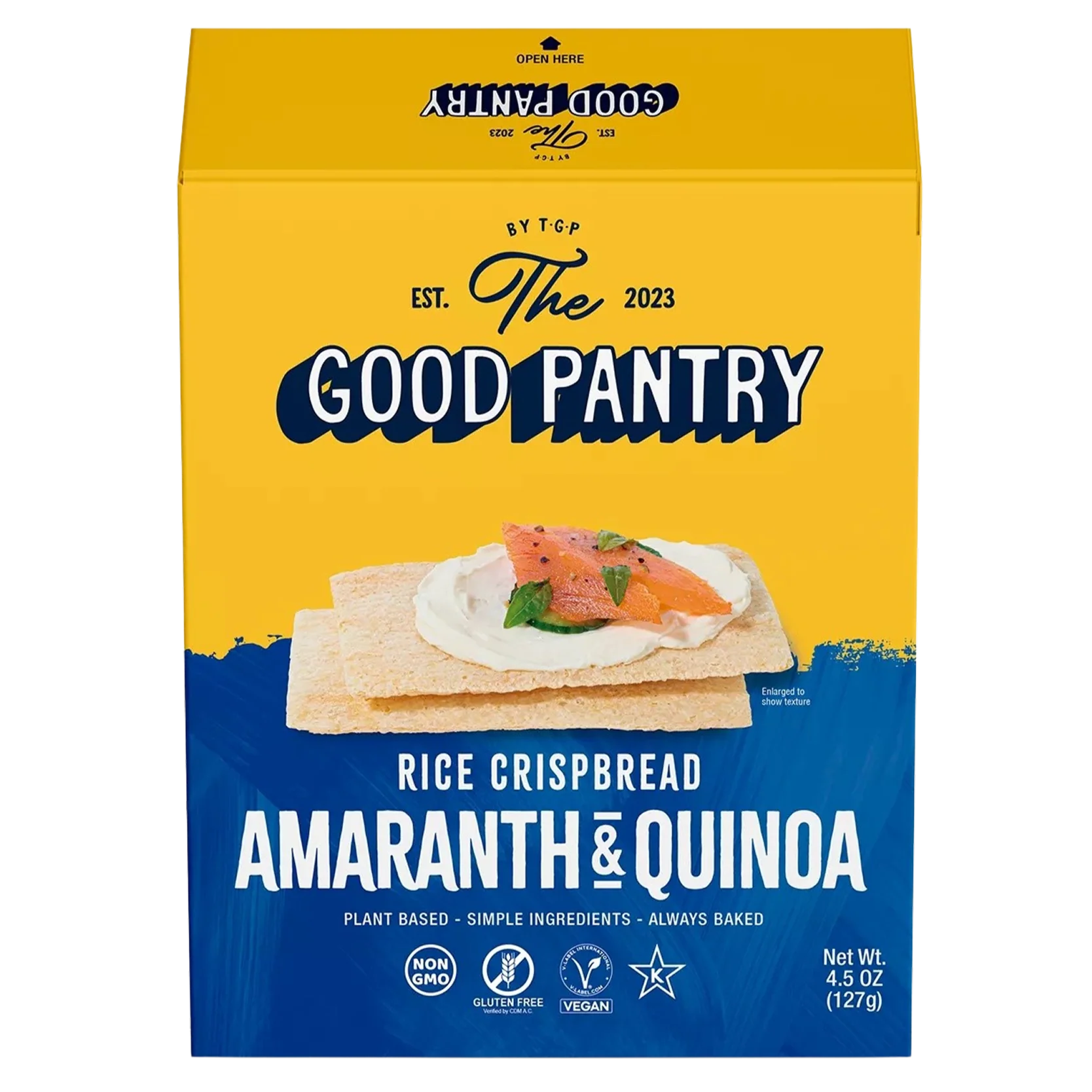 Rice Crispbread Amaranth & Quinoa