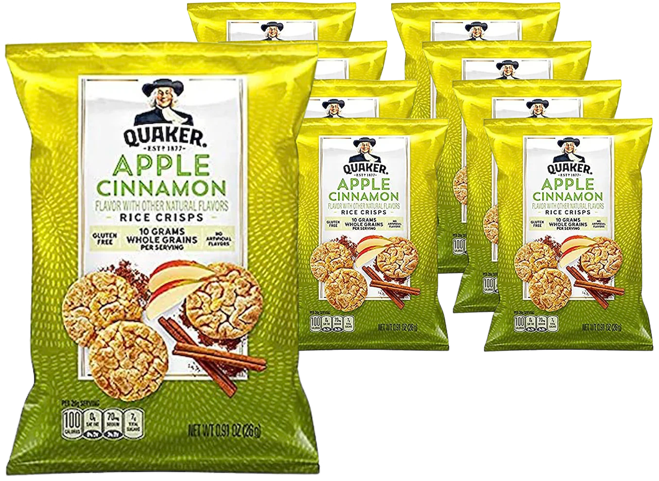 Rice Crisps - Apple Cinnamon (8 Pack)
