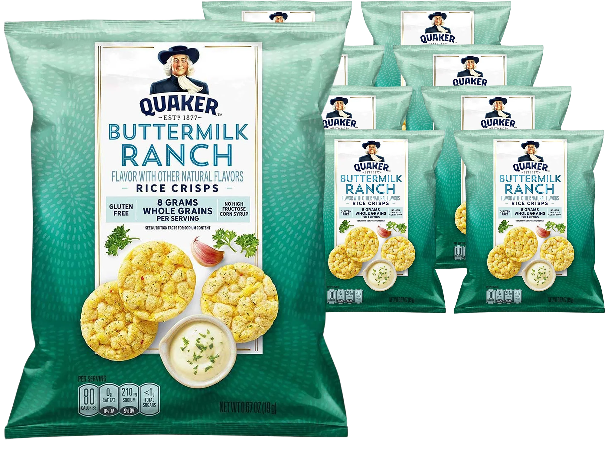 Rice Crisps - Ranch (8 Pack)