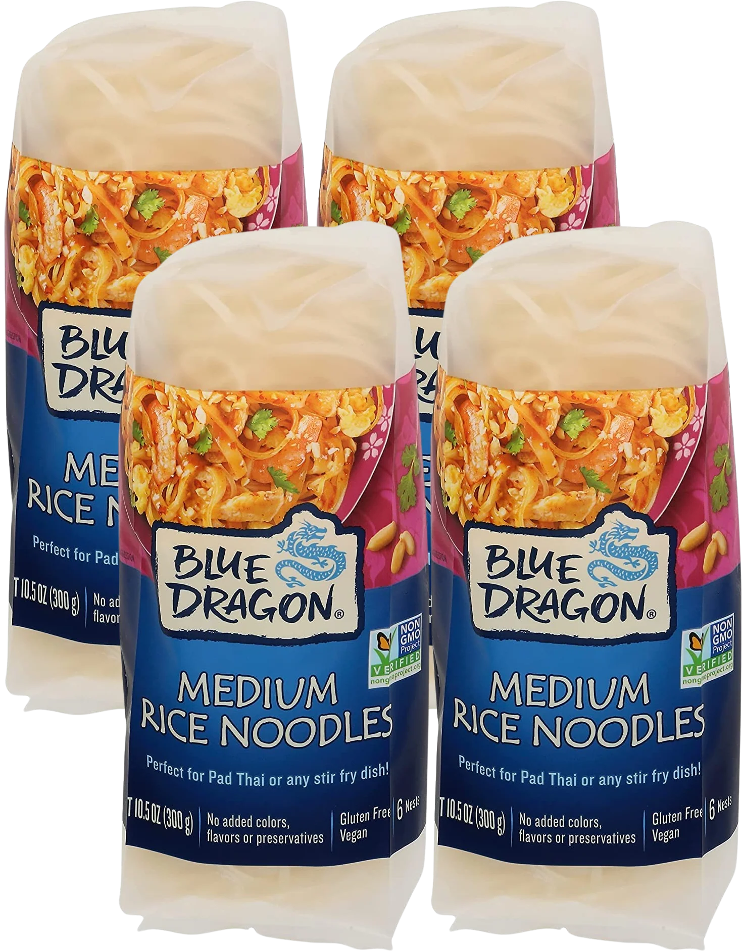 Rice Noodle- Medium (4 Pack)