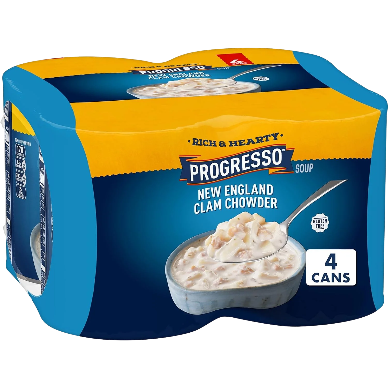 Rich & Hearty New England Clam Chowder (4 Pack)