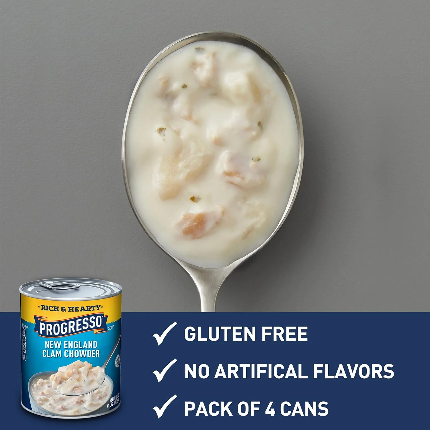 Rich & Hearty New England Clam Chowder (4 Pack) - Image 3