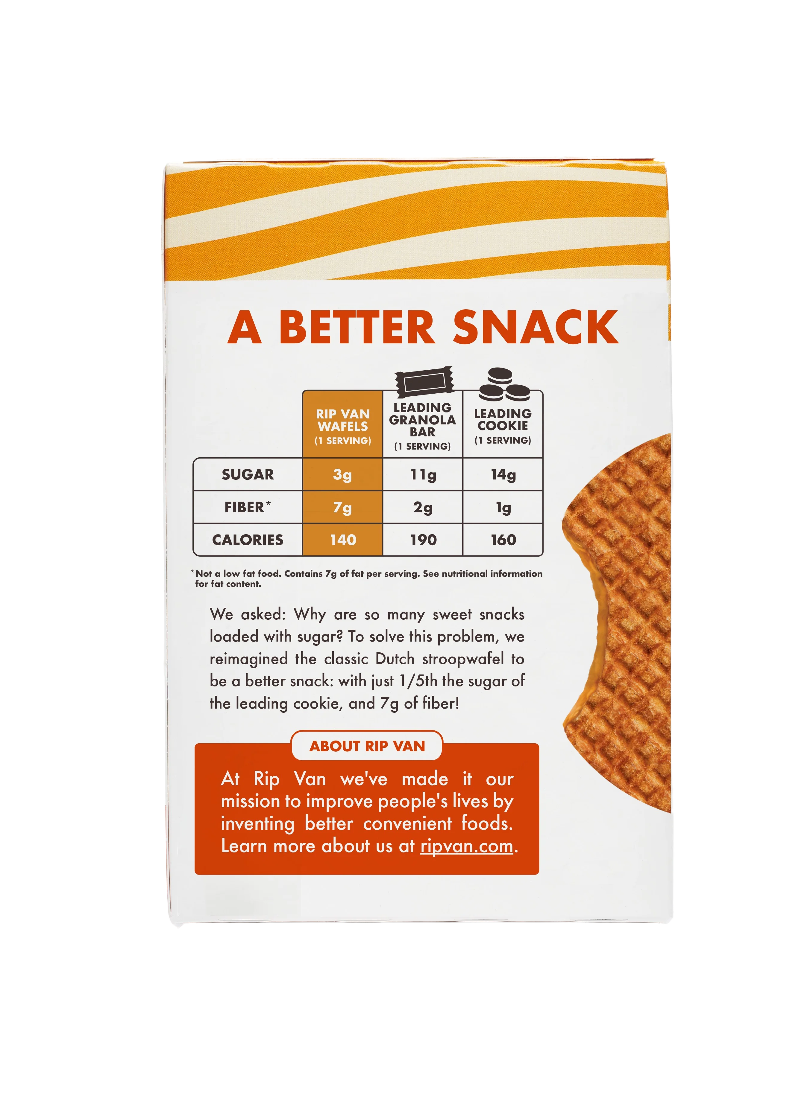 Rip Van Wafels Chocolate Brownie Stroopwafels (4Pack) - Image 2
