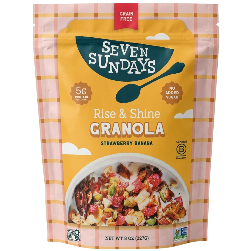 Rise & Shine Granola Strawberry Banana