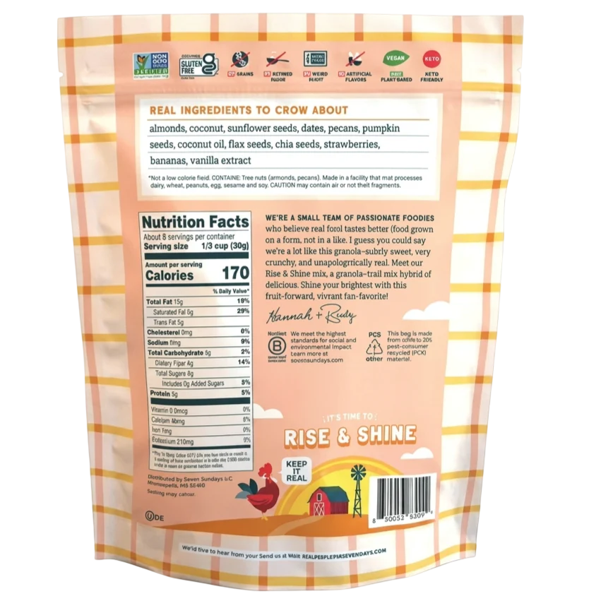 Rise & Shine Granola Strawberry Banana - Image 2
