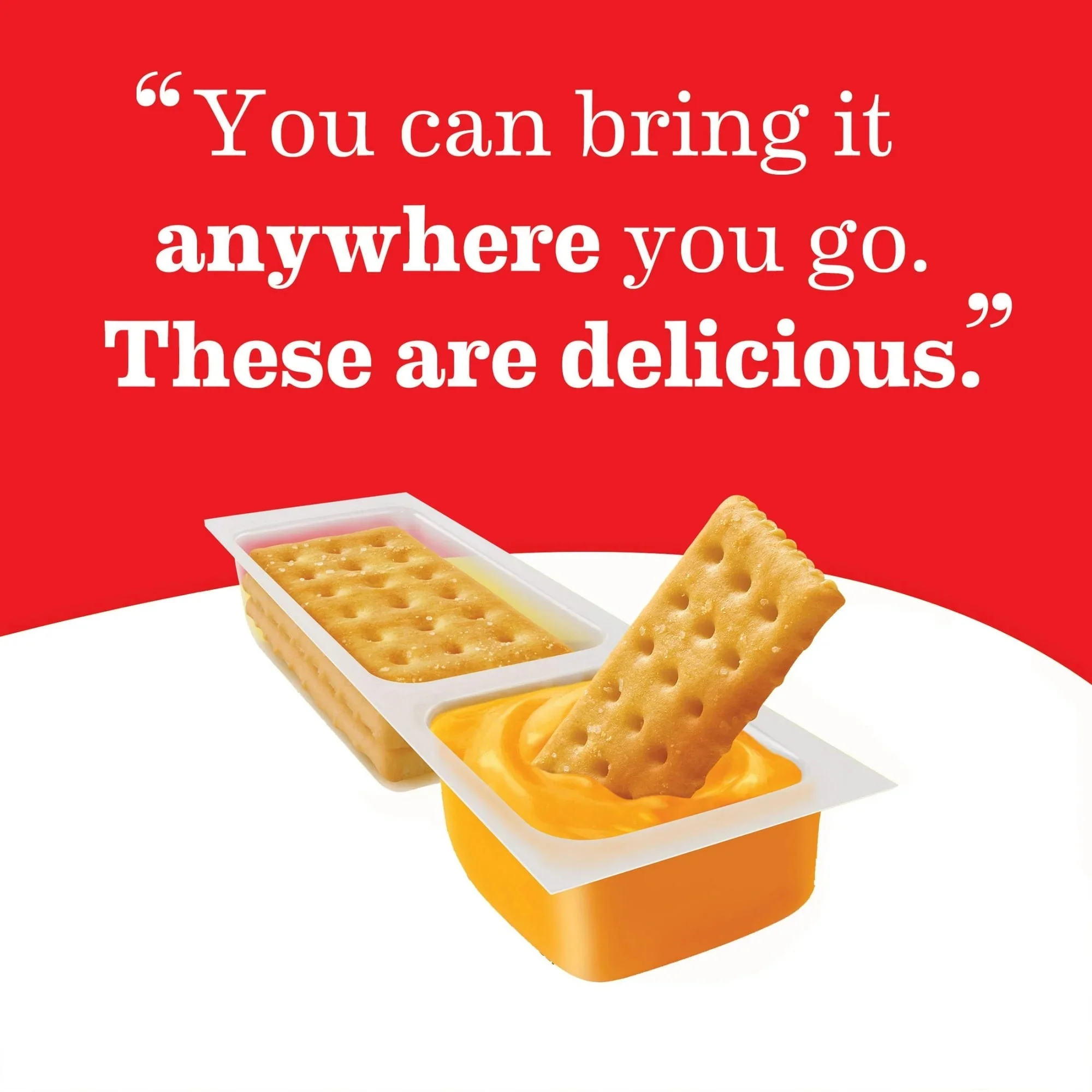 Ritz Handi-Snacks Crackers 'N Cheesy Dip - Image 2