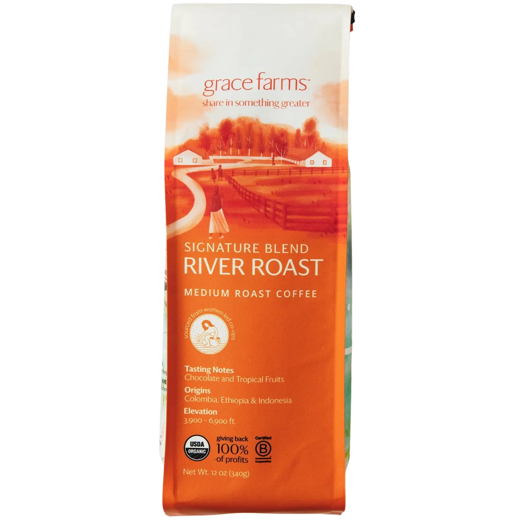 River Roast Blend Medium Roast - Whole Bean Coffee