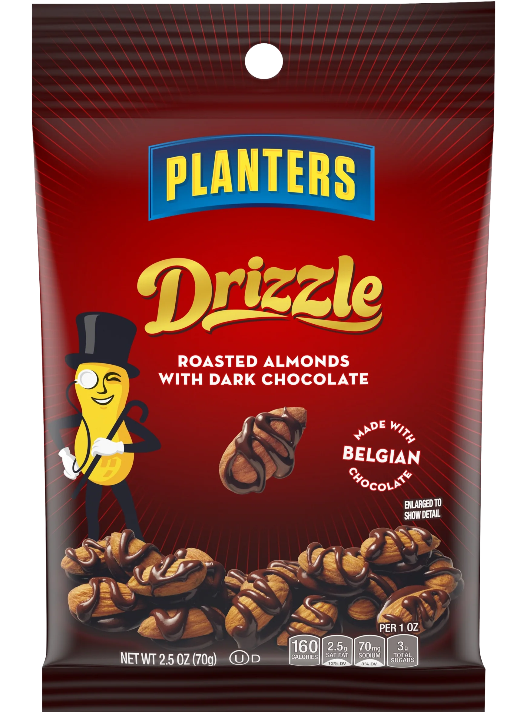 Roasted Almonds With Dark Chocolate Drizzle