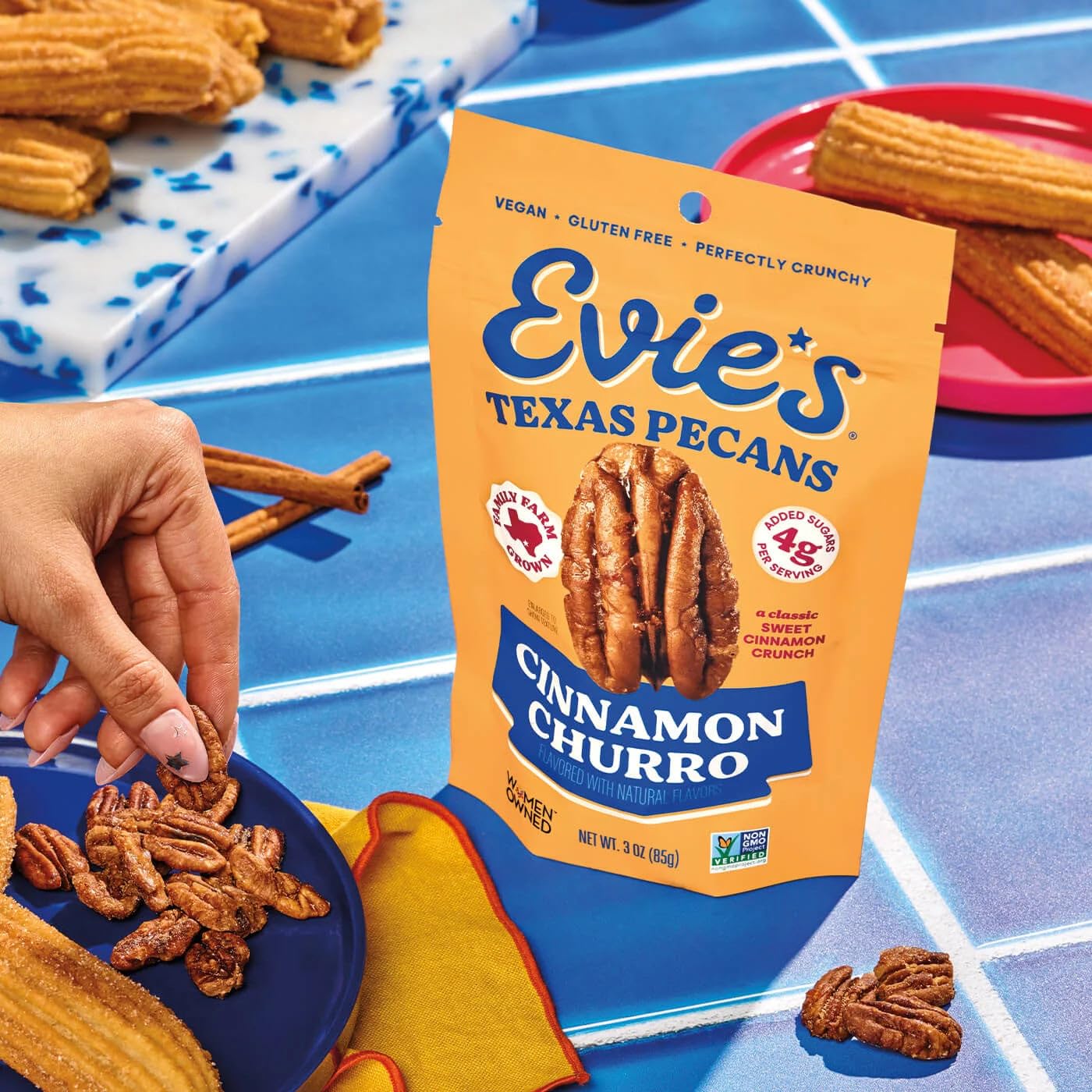 Roasted Cinnamon Churro Pecans - Image 2