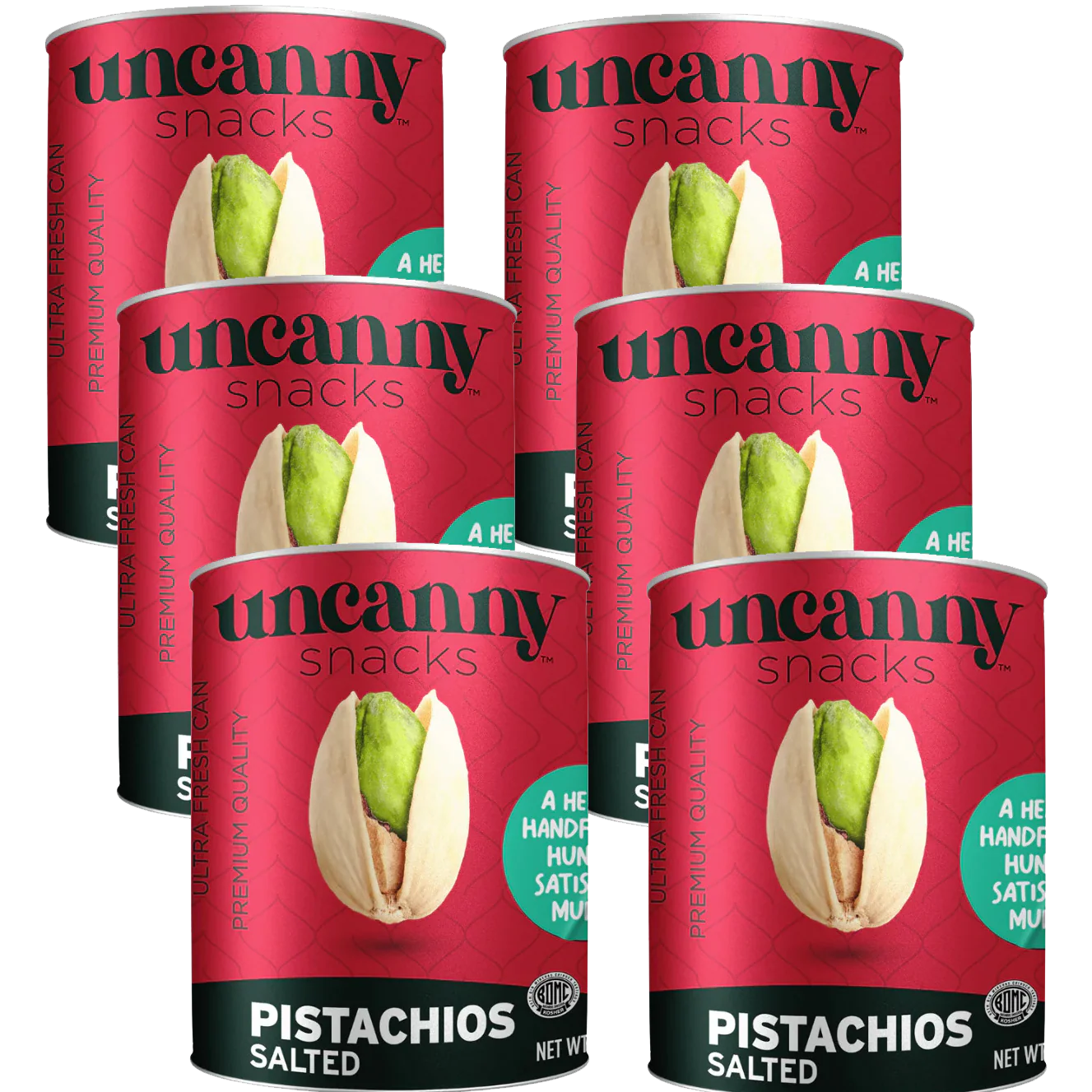 Roasted & Salted Pistachios (6 Pack)