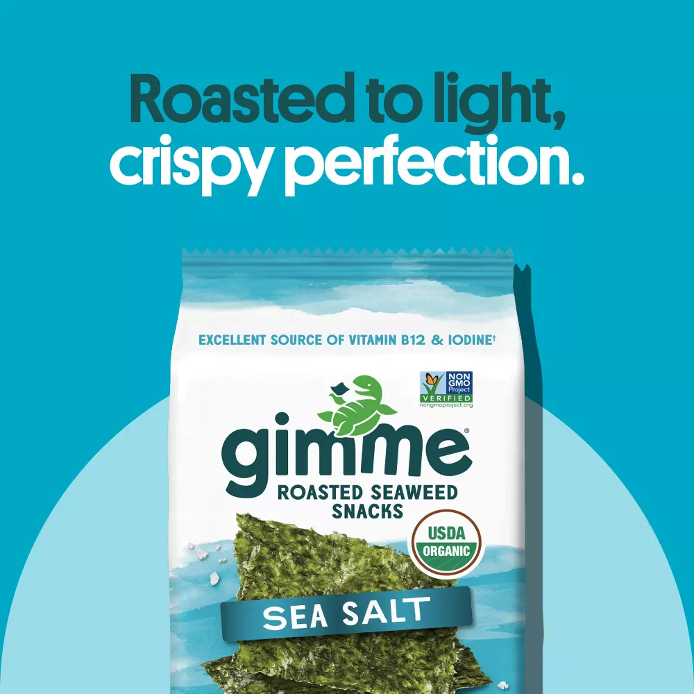 Roasted Sea Salt Seaweed (4 Pack) - Image 2