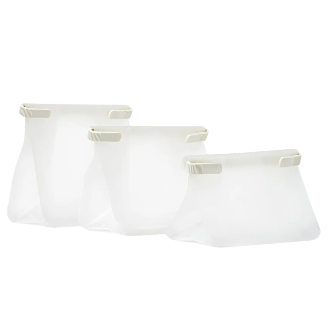 Roll Tight Bag Set of 3 (25oz, 36oz & 50oz) - Clear (3 CT)