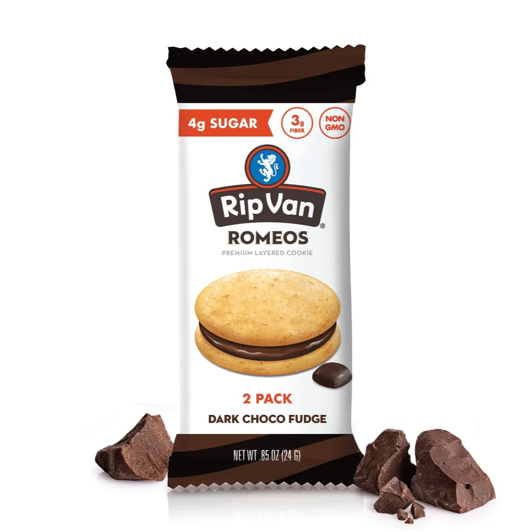 Romeos Dark Choco Fudge Cookies (8 CT) - Image 4