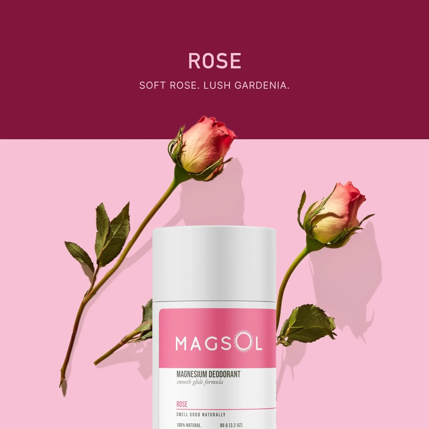 Rose Magnesium Deodorant - Image 3