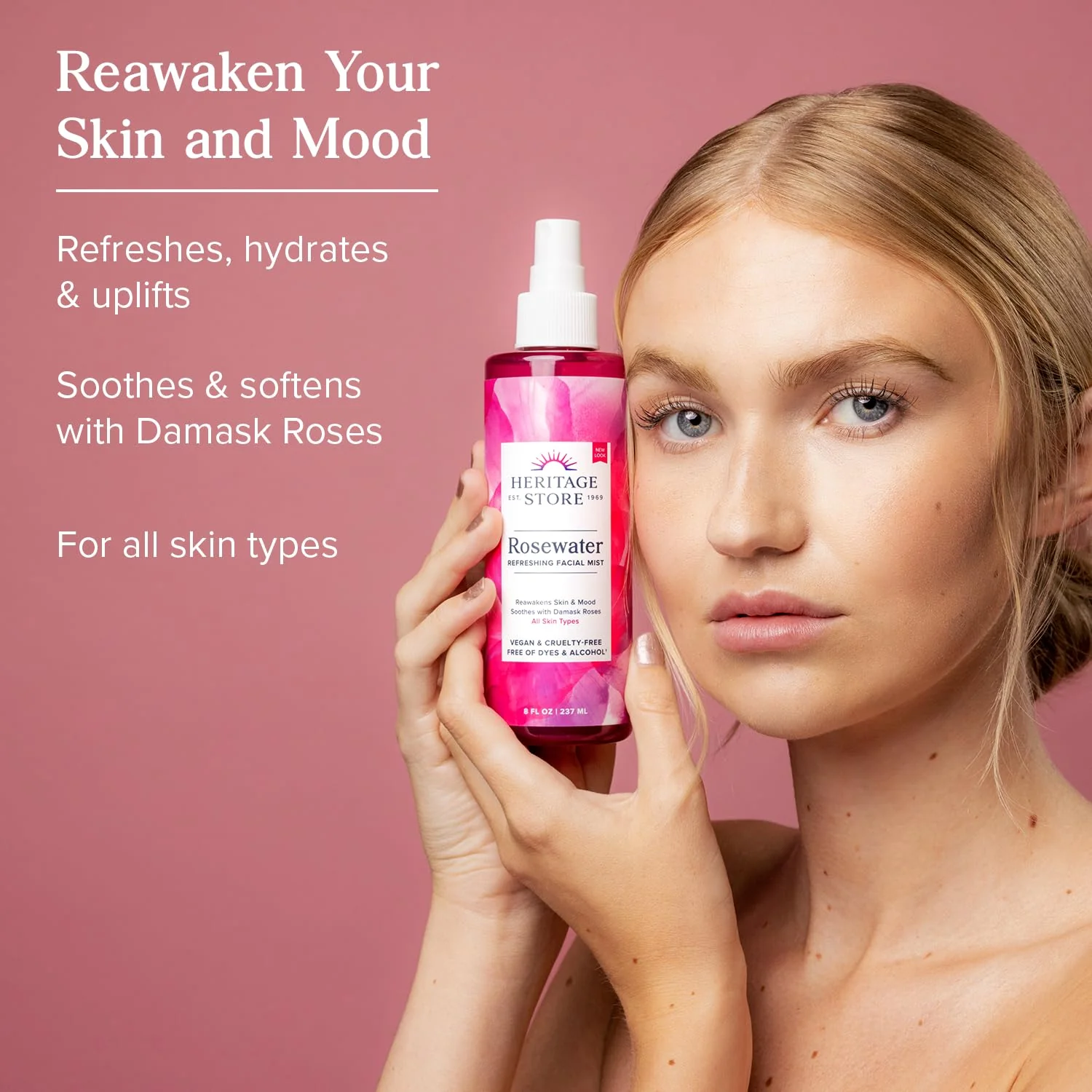 Rose Petals Rosewater Facial Mist - Image 4